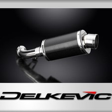 NORGE 1200T 06-09 V1200 07-10 MOTO GUZZI DS70 OVALE 225mm SILENZIATORE CARBONIO SCARICO