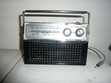 SANYO Cantino 10F-821N radio AM FM vintage anni 60 funzionante CUSTODIA Japan
