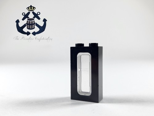 Lego finestra nera 1x2x3 - lego,