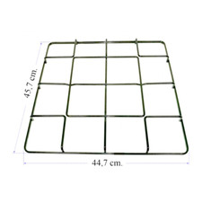 Griglia cucina 4 fuochi piano cottura Rex Zanussi Zoppas Castor 44,6 x 45,6 cm