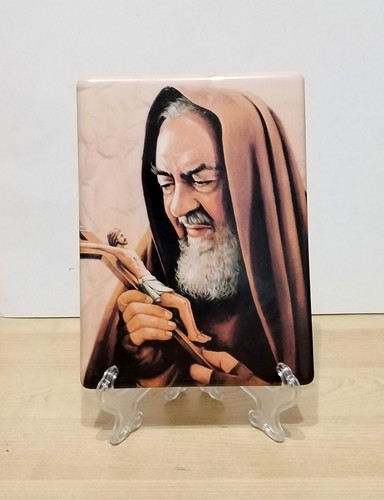Fotoceramica padre pio - padre,