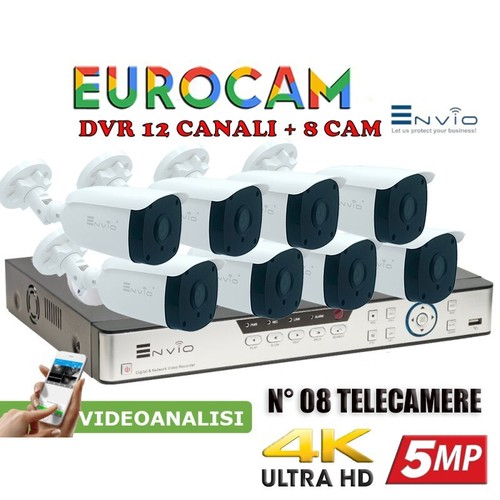 Kit completo cablato dvr - kit, 12