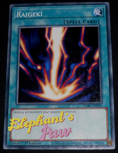 Yugioh raigeki comune - yugioh,