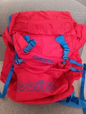 ZAINO INVICTA MONVISO 4 ROSSO BLU VINTAGE ANNI 80 90 DA MONTAGNA TREKKING U352