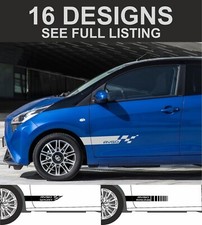 per toyota aygo strisce laterali decalcomanie grafica adesivi toyota strisce tutti gli anni