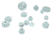 lotto MATTONCINI originalI LEGO - RUOTE INGRANAGGI  costruzioni