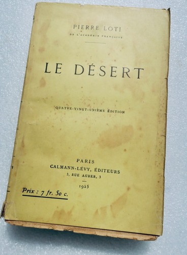 Loti pierre désert - loti,