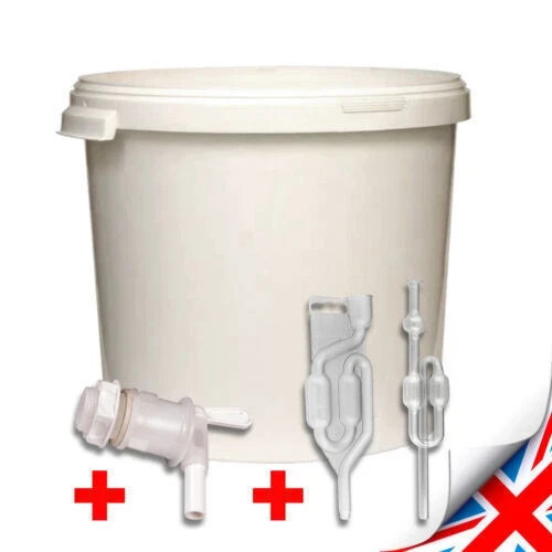 Secchio fermentazione 20l - secchio, +