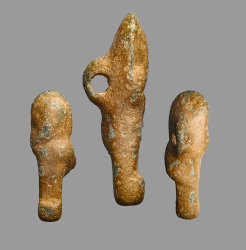 Ciondolo ushabti bronzo antico - ushabti,