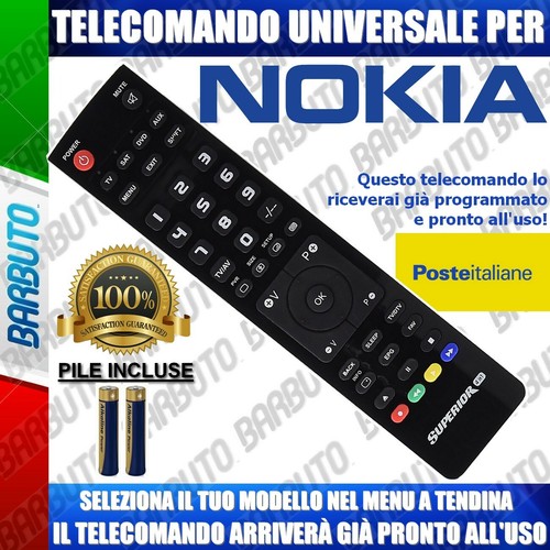 Telecomando universale nokia - universale,