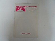 Libro Vinicio Berti Strada Nuova Saletta di Esposizione - Dedica firma autografa
