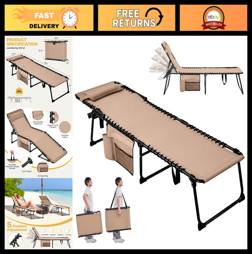 Sedia abbronzante pieghevole - sedia,