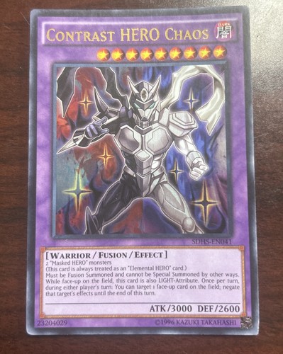 Contrast hero chaos - hero,