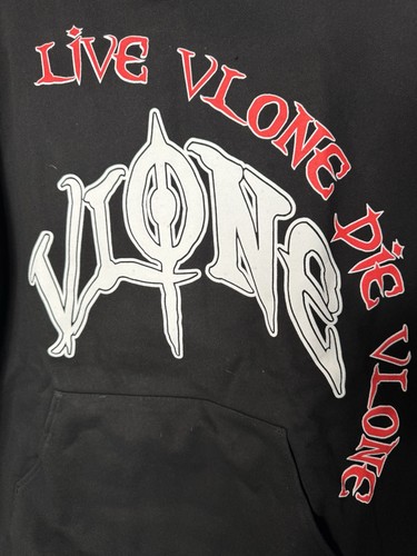Felpa con cappuccio vlone - felpa,