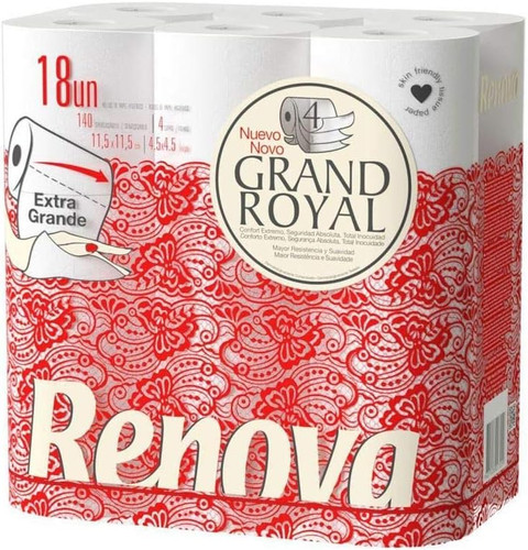 Carta igienica grand royal 4 - carta,