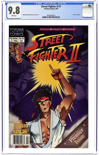 Street fighter cgc 9 - fighter,