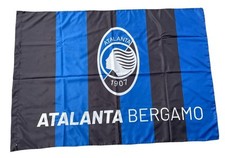 Bandiera ATALANTA UFFICIALE grande misura cm. 100 x 140 in poliestere (r4b)