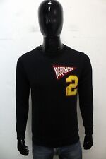Dsquared2 Felpa Uomo Taglia M Maglietta Nera Sweatshirt Maglia Invernale Logo