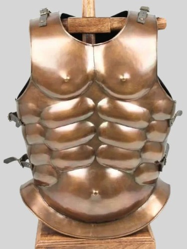 Medieval steel gladiator - steel,