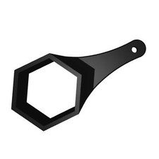 ULROAD per BBS chiave cerchio RS chiave esagonale RS key 80 mm coperchio cerchio