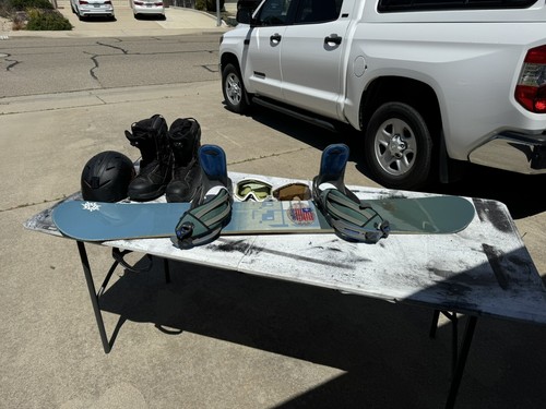 Snowboard set - snowboard, up