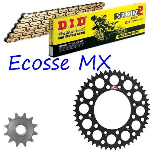 Kit pignone nero renthal - pignone,