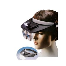 VISIERA CON LUCE LENTI DI