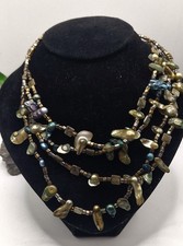 Collana multifilo vintage