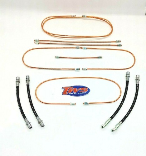 Kit tubi freno rame - tubi,