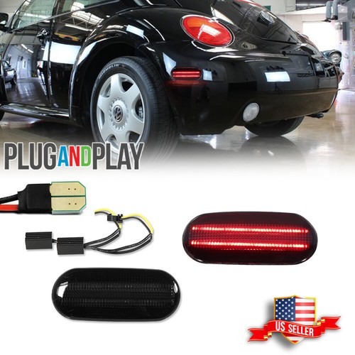 Smoked red led - red, rear