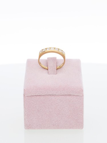 Anello veretta oro giallo - anello,