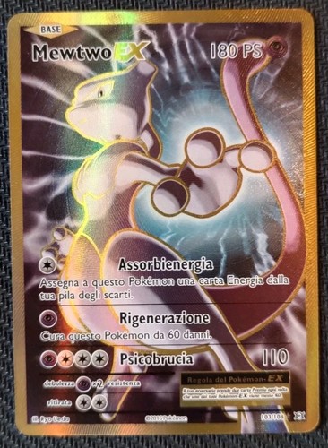 Mewtwo full art - mewtwo, evoluzioni