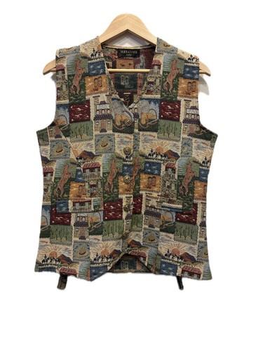Vintage gilet cotone - in,