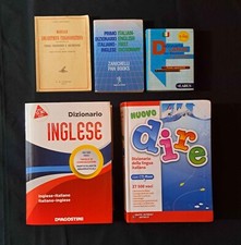 LOTTO 4 Dizionari Italiano/Inglese + Manuale Logaritmico