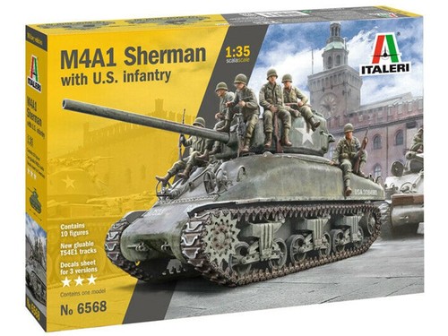 Italeri m4a1 sherman - italeri, et