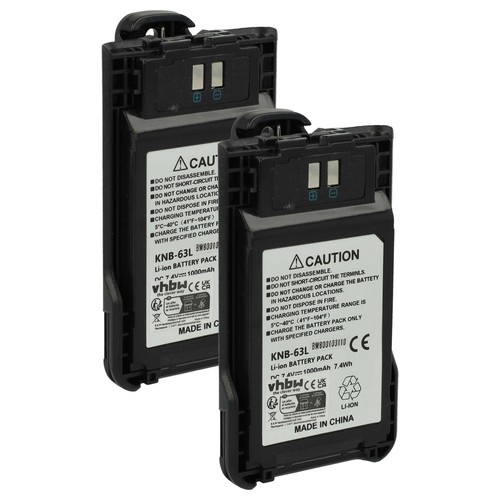 Batteria per kenwood - 2x,
