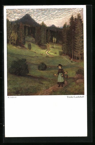 Cartolina artista matthäus - cartolina,