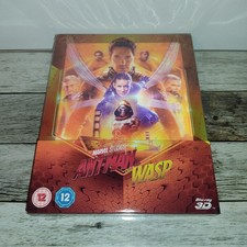 Ant-Man and the Wasp 3D STEELBOOK Embossed Lenticulaire [3D + Blu-Ray] - TBE