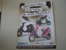 advertising Pubblicità 1992 MBK BOOSTER 50/SORRISO 50/TARGET 50