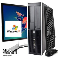 POSTAZIONE WINDOWS XP x32bit COMPUTER FISSO 4GB RAM PANTOGRAFI CNC COM PARALLELA