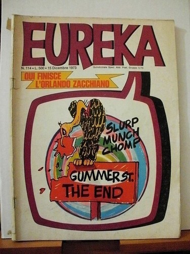 Rivista fumetti eureka 114 - rivista,