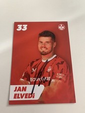 Biglietto autografo di Jan Elvedi 1.FC Kaiserslautern 2025/2026 25/26