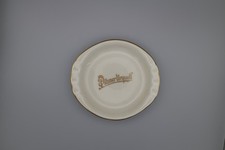 Posacenere Pubblicitario Pilsner Urquell birra Ceca vintage porcellana  13,5x12