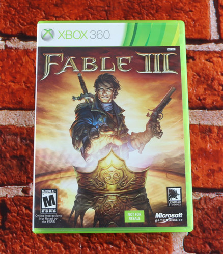 Fable iii microsoft - fable, xbox