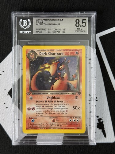 Pokemon bgs dark - 8.5, charizard