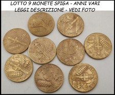 Monete spiga da - spiga, 1939