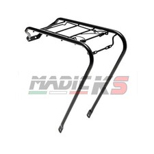 Portapacchi Posteriore Nero Per Bici 24" / 26" / 28" Da Passeggio Bicicletta