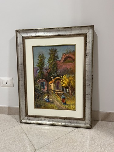 Dipinto olio tela - tela,