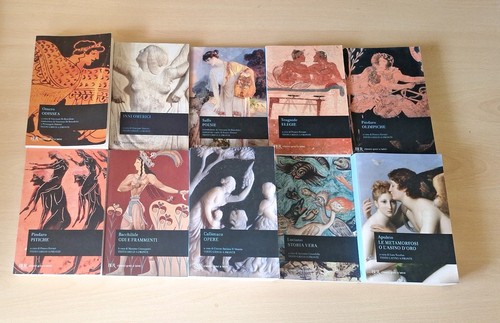 Omero saffo teognide pindaro - omero,