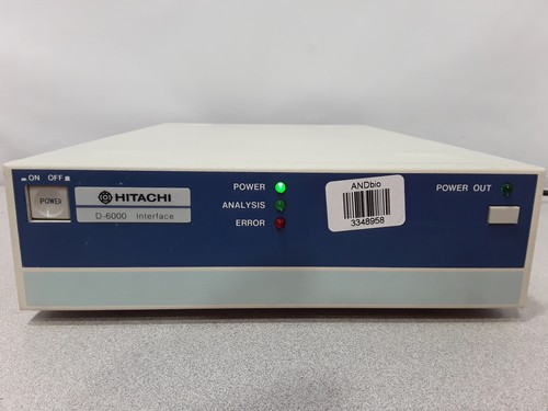 Hitachi 6000 interfaccia - hitachi, d-6000